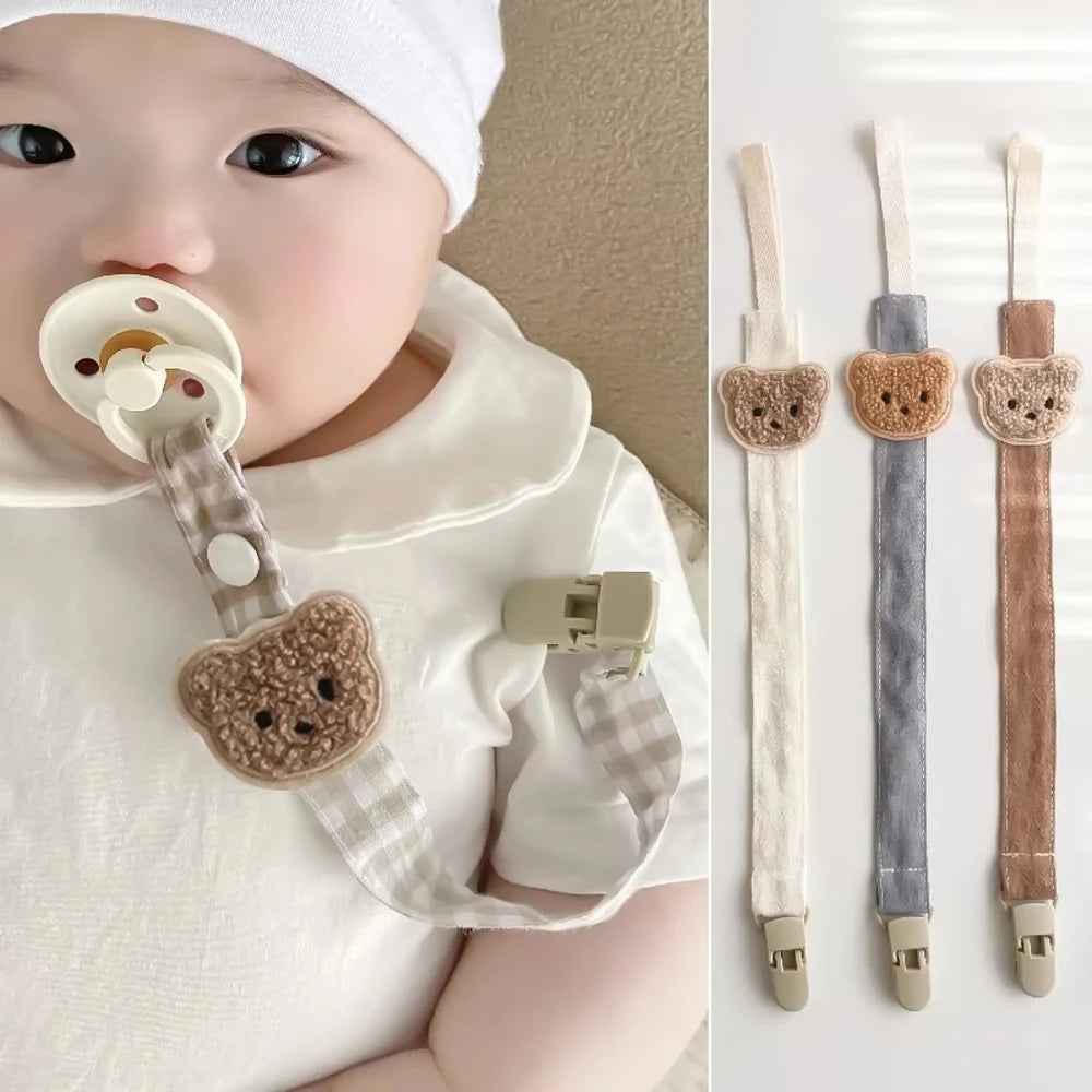 BabyBear™ Pacifier Chain Clip