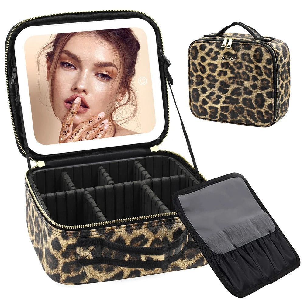LumiCase LED Makeup Organizer & Travel Vanity