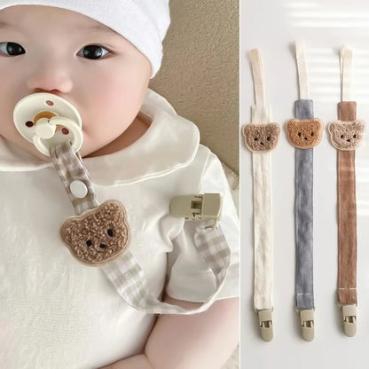 BabyBear™ Pacifier Chain Clip