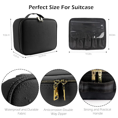 LumiCase LED Makeup Organizer & Travel Vanity