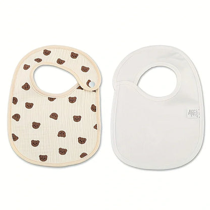 BabyBear™ Cotton Waterproof Bibs