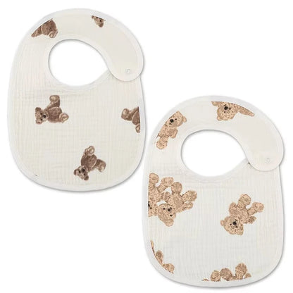 BabyBear™ Cotton Waterproof Bibs